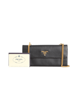 SAFFIANO WALLET ON CHAIN