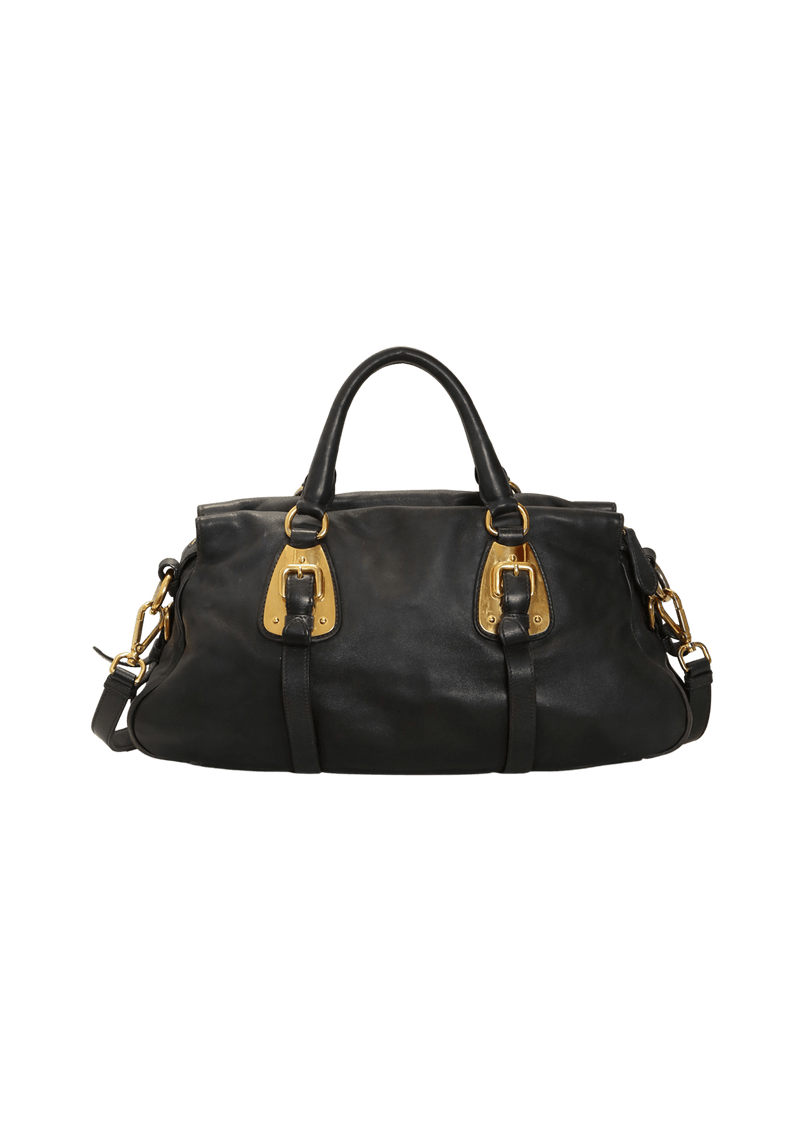 SOFT CALF TRIMMED BAG