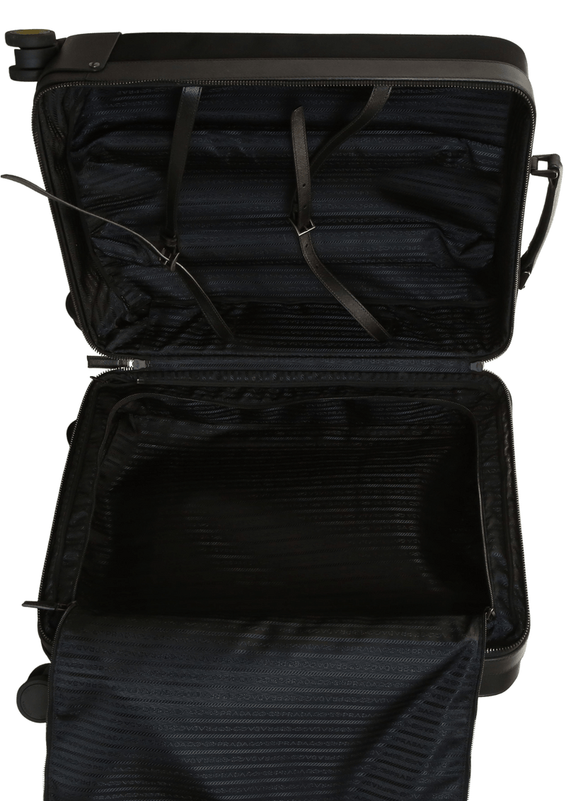 TESSUTO AND SAFFIANO TROLLEY LUGGAGE