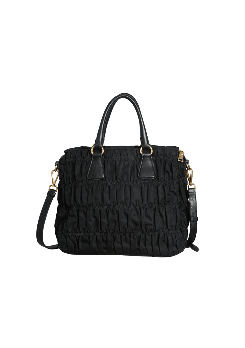 TESSUTO GAUFRE SATCHEL