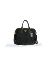 TESSUTO GAUFRE SATCHEL