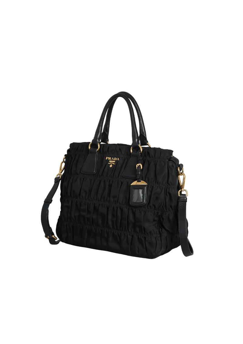 TESSUTO GAUFRE SATCHEL