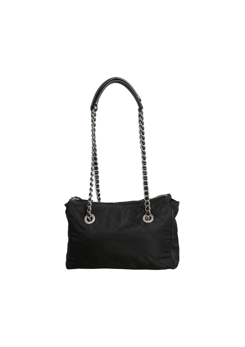 TESSUTO IMPUNTURATO SHOULDER BAG