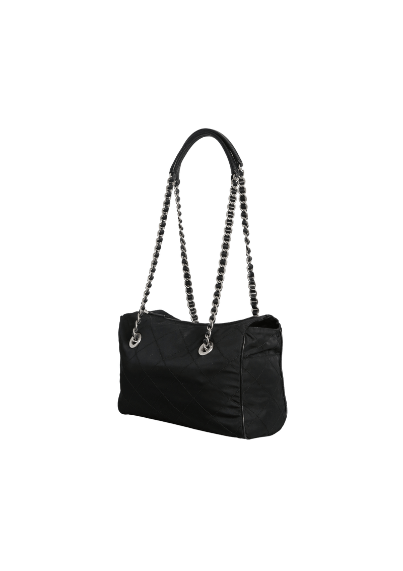 TESSUTO IMPUNTURATO SHOULDER BAG