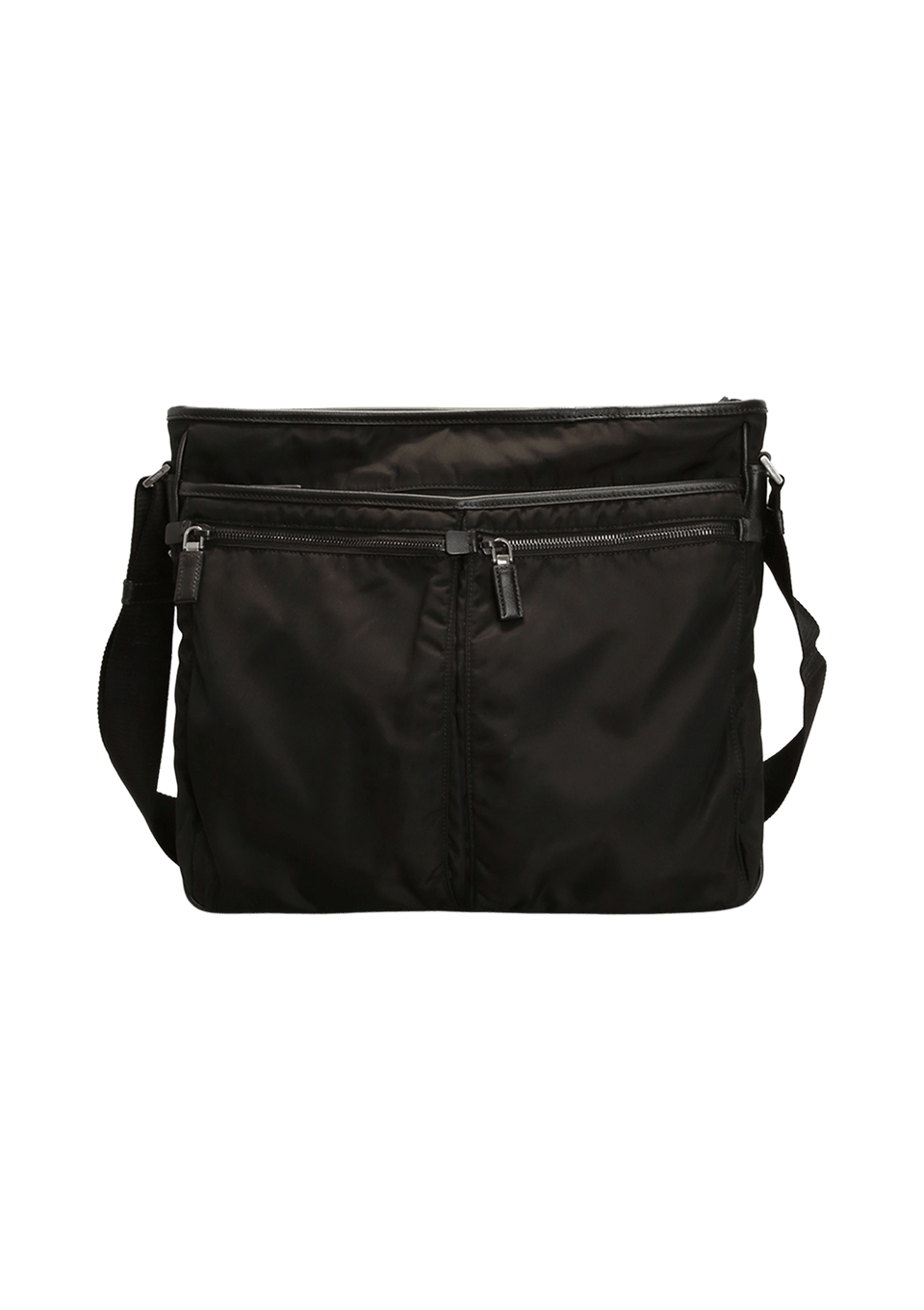 BOLSAS PRADA TESSUTO MULTI-POCKET ZIP BAG PRETO ORIGINAL – Gringa