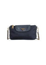 TESSUTO SAFFIANO CHAIN BAG