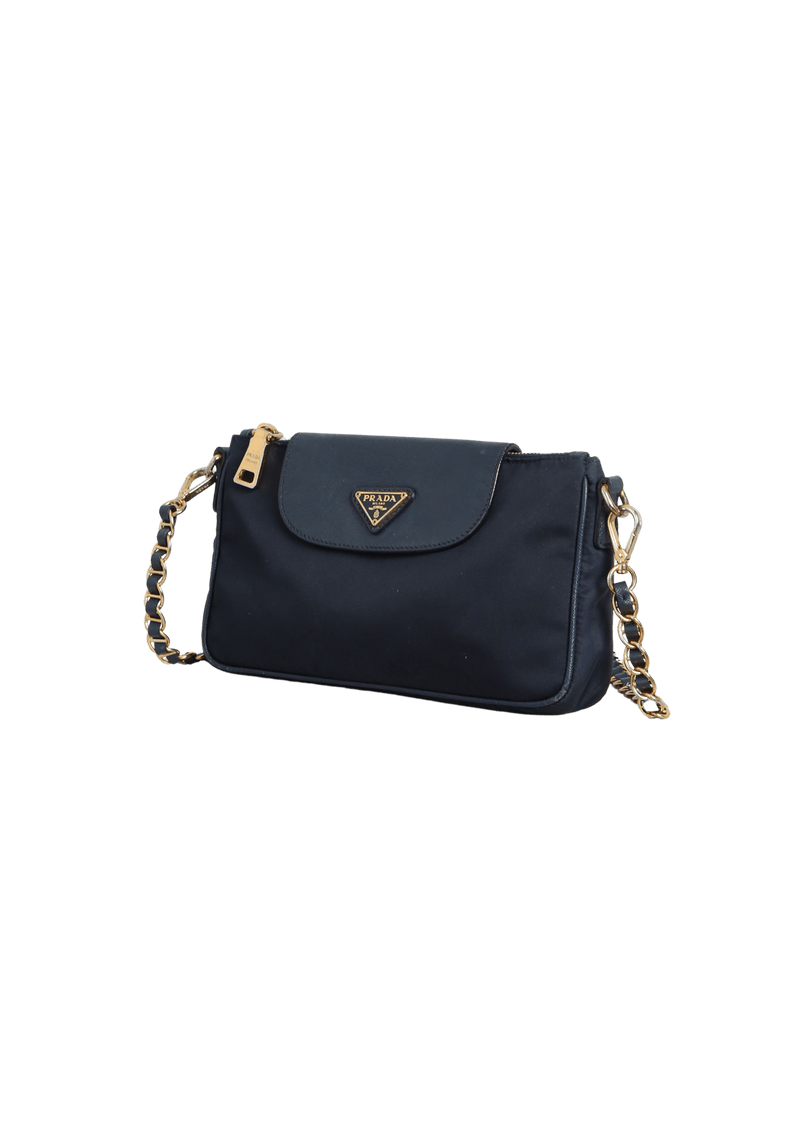 TESSUTO SAFFIANO CHAIN BAG