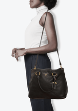 VITELLO DAINO SATCHEL BAG