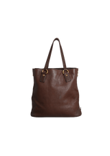 VITELLO DAINO SIDE ZIP TOTE