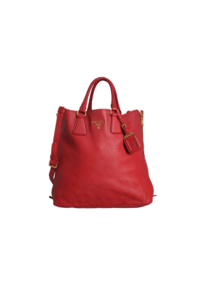 VITELLO DAINO ZIP TOTE