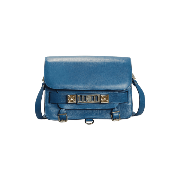 BOLSAS PROENZA SCHOULER PS11 MINI CLASSIC BAG AZUL ORIGINAL Gringa