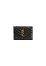 CASSANDRE MATELASSÉ COMPACT WALLET