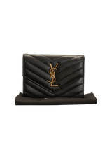 CASSANDRE MATELASSÉ COMPACT WALLET