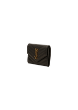 CASSANDRE MATELASSÉ COMPACT WALLET