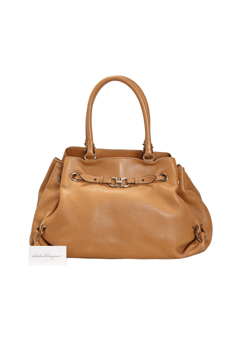 GANCIO LEATHER TOTE