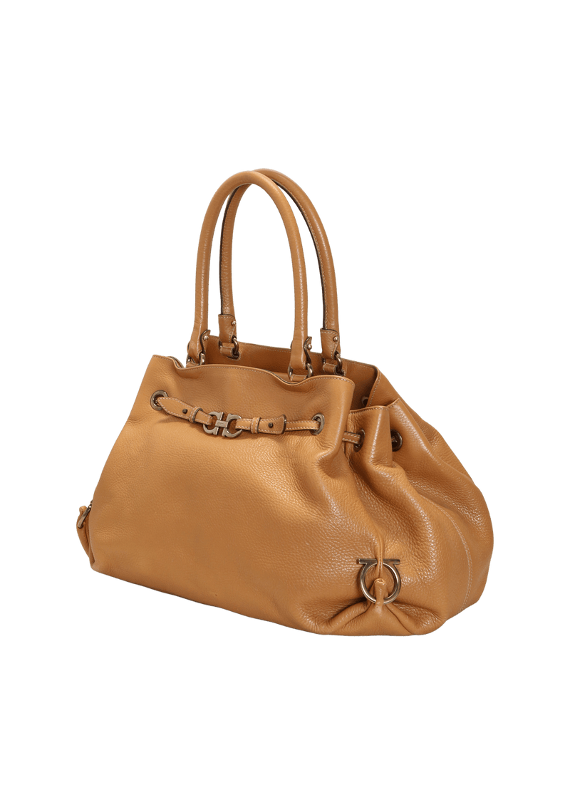 GANCIO LEATHER TOTE