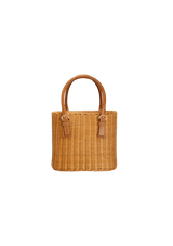 RAFFIA GANCINI BAG