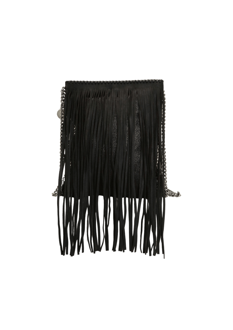 FALABELLA FRINGE FLAT CROSSBODY