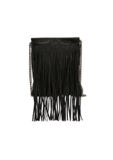 FALABELLA FRINGE FLAT CROSSBODY