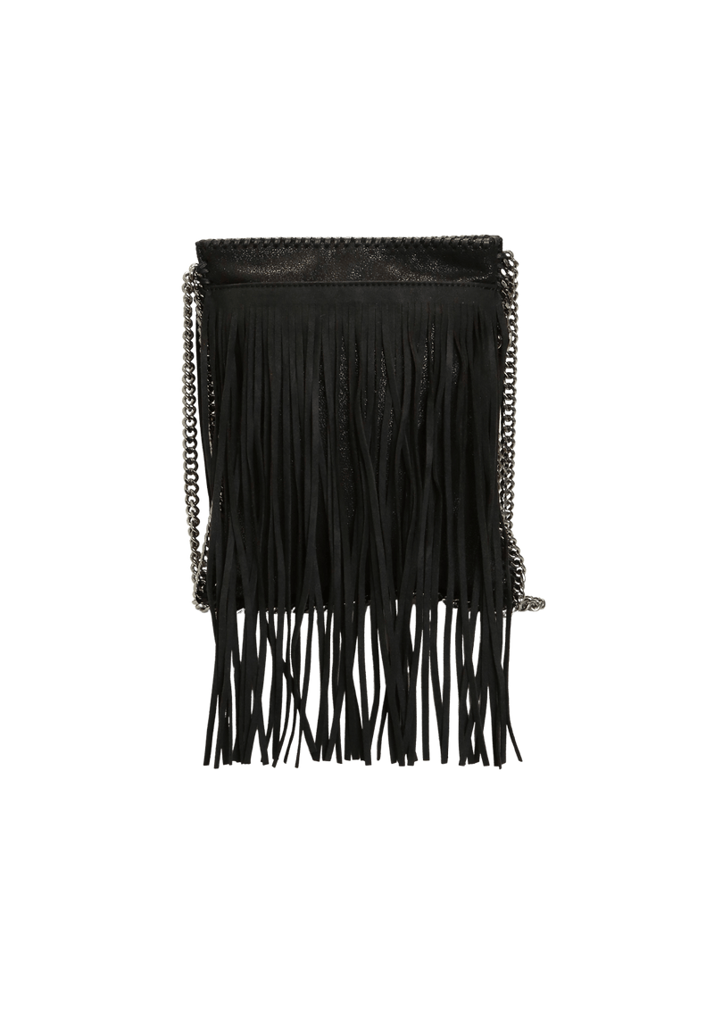 FALABELLA FRINGE FLAT CROSSBODY