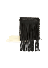 FALABELLA FRINGE FLAT CROSSBODY