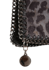 LEOPARD FALABELLA FOLD-OVER CLUTCH