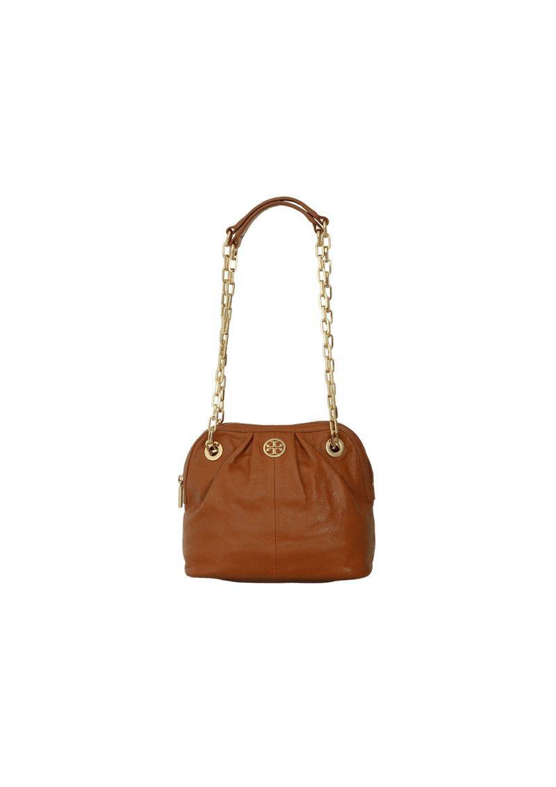 LEATHER SHOULDER BAG