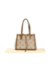 SMALL T MONOGRAM JACQUARD TOTE BAG