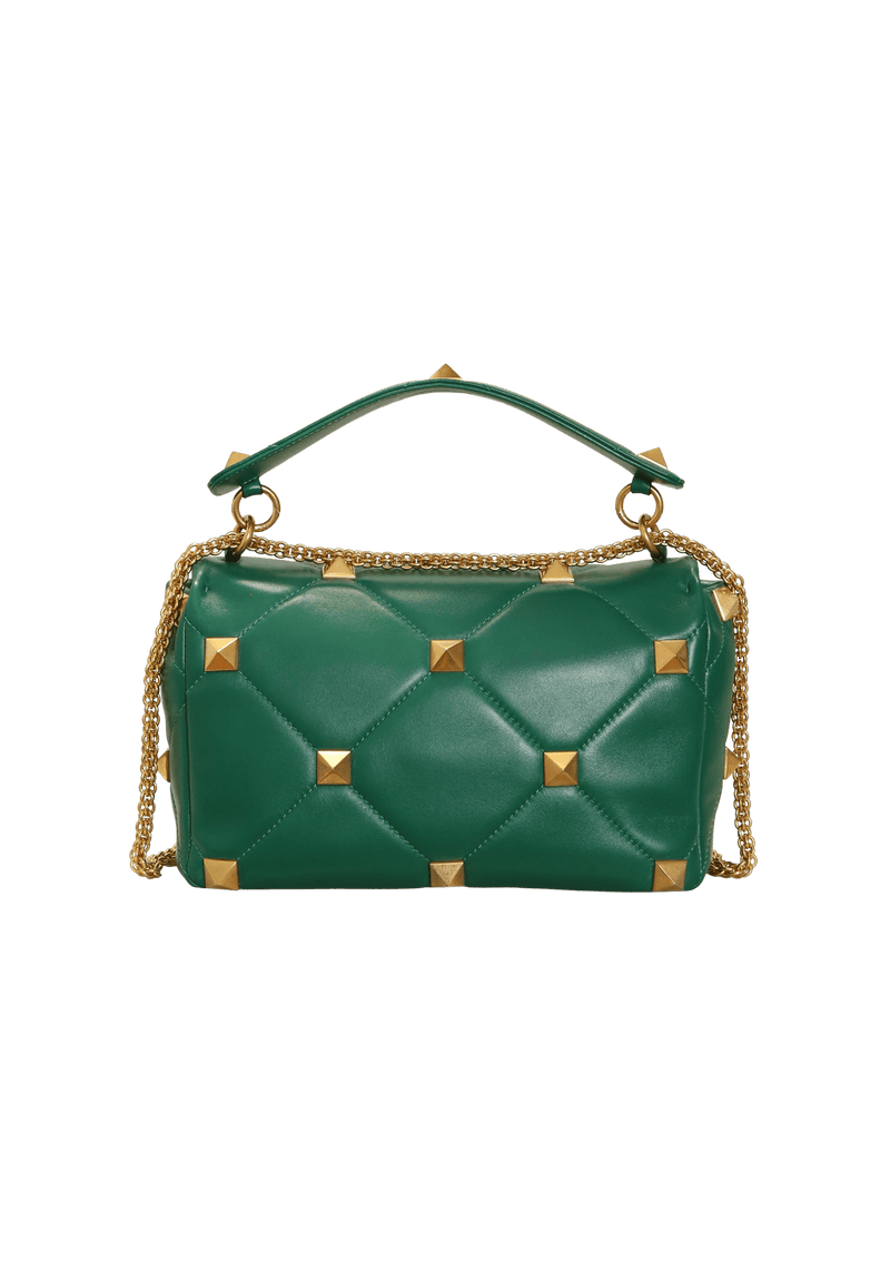 LARGE ROMAN STUD THE SHOULDER BAG