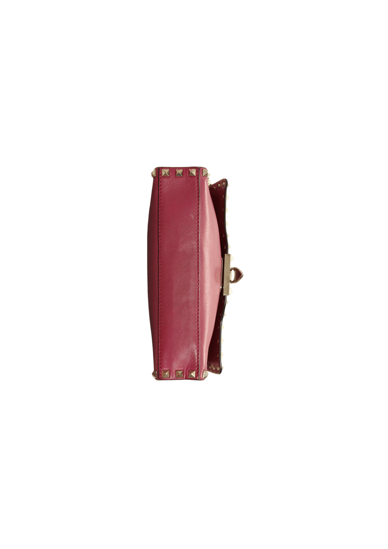 MEDIUM ROCKSTUD FLIPLOCK CROSSBODY BAG