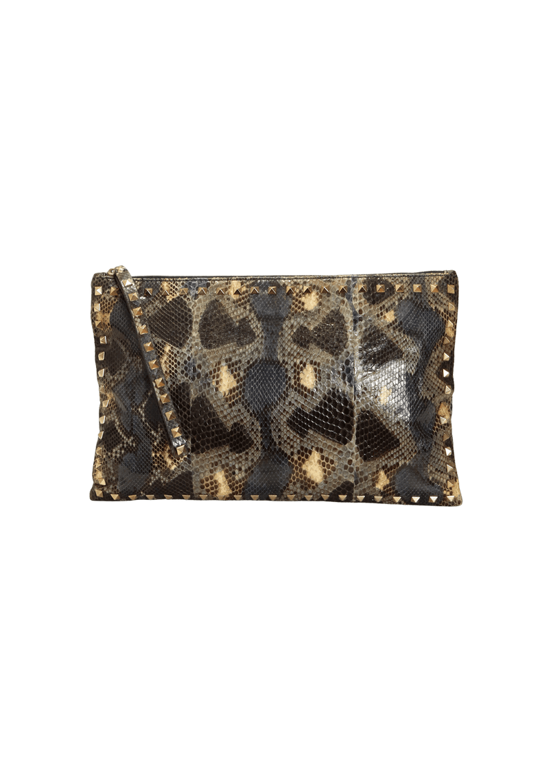 PYHTON LARGE ROCKSTUD CLUTCH