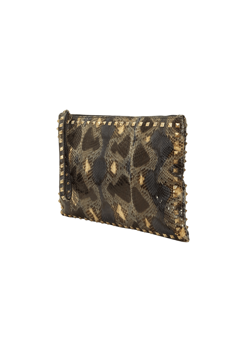 PYHTON LARGE ROCKSTUD CLUTCH