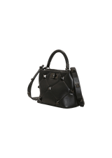 ROMAN STUD TOP HANDLE BAG