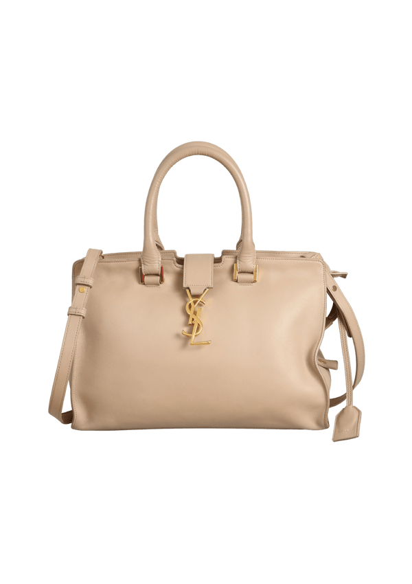 BOLSA SAINT LAURENT RIVE GAUCHE TOTE BEGE ORIGINAL – Gringa