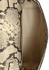 LEATHER ANIMAL PRINT BAG