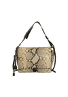 LEATHER ANIMAL PRINT BAG