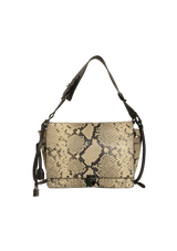 LEATHER ANIMAL PRINT BAG
