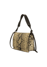 LEATHER ANIMAL PRINT BAG