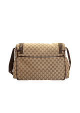 GG CANVAS DIAPER BAG LARGE