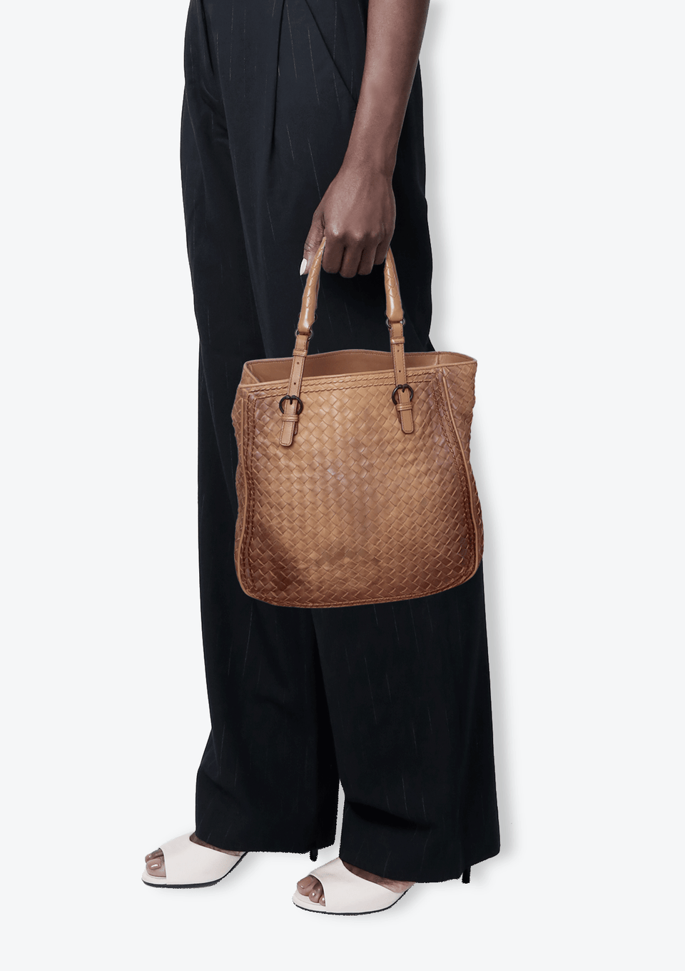 INTRECCIATO TOP HANDLE TOTE