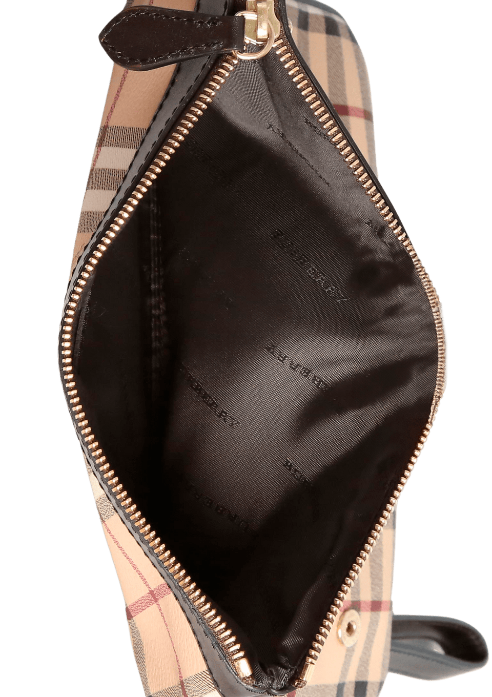 HAYMARKET CHECK ADELINE FOLD-OVER CLUTCH