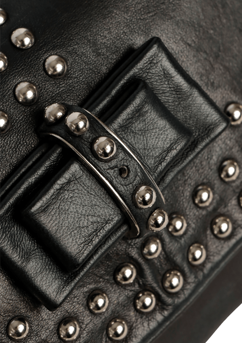 SWEET CHARITY STUDDED CLUTCH