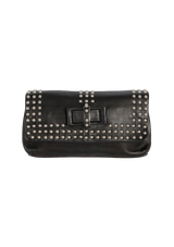 SWEET CHARITY STUDDED CLUTCH