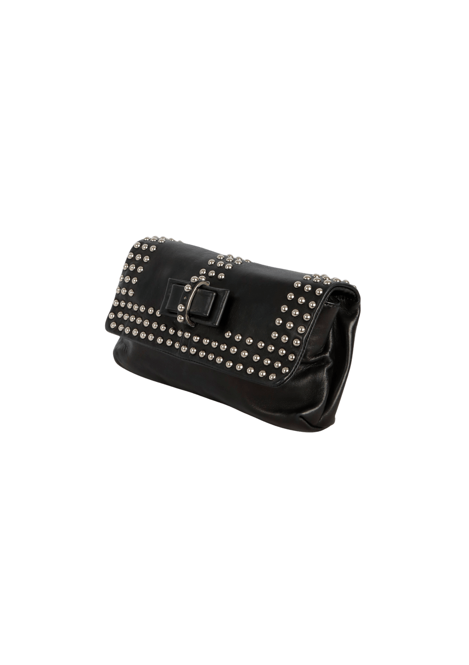 SWEET CHARITY STUDDED CLUTCH