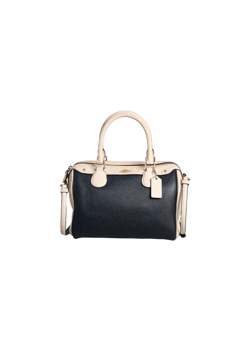 BOLSAS COACH LEATHER MINI BENNETT BICOLOR ORIGINAL Gringa