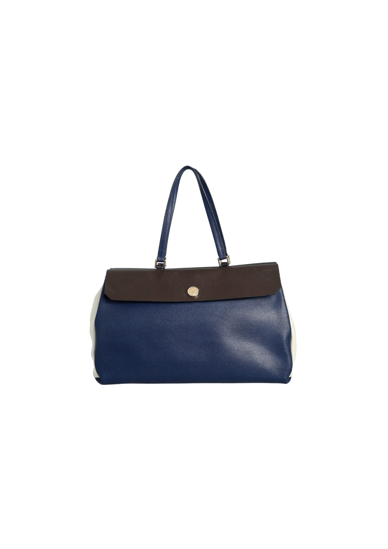 LEATHER HANDLE BAG