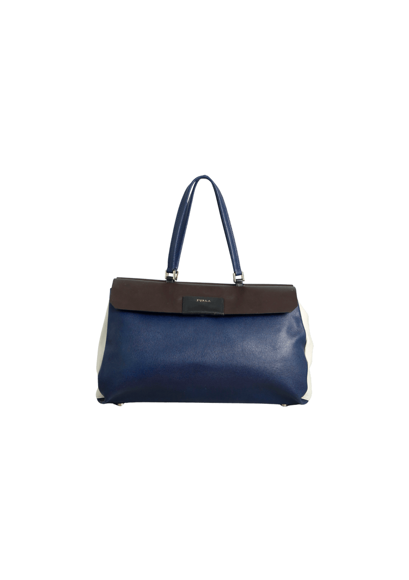 LEATHER HANDLE BAG