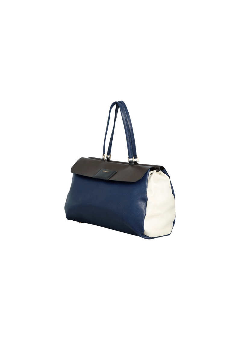 LEATHER HANDLE BAG