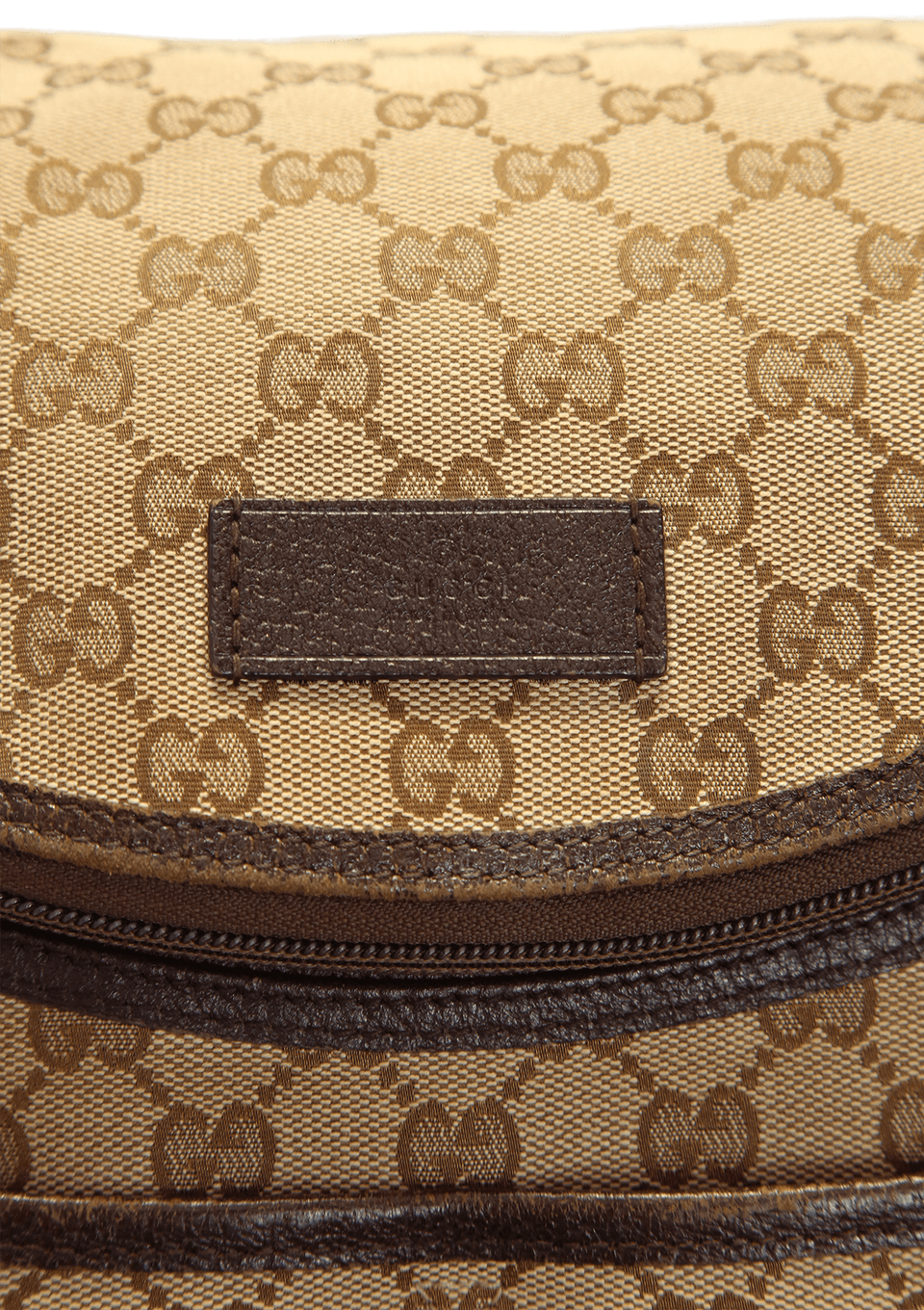 GG CANVAS DIAPER BAG LARGE