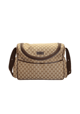 GG CANVAS DIAPER BAG LARGE